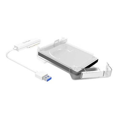ICY BOX Eksterno kućište IB-AC703-U3, 2.5" SATA, USB 3.0, prozirno
